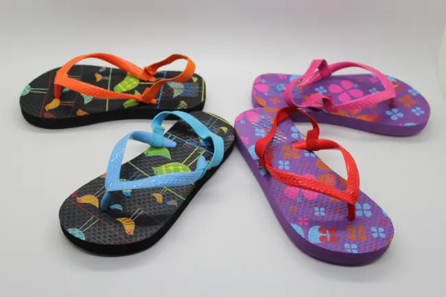Rubber Beach Shoes with Adjustable Strap for Kids